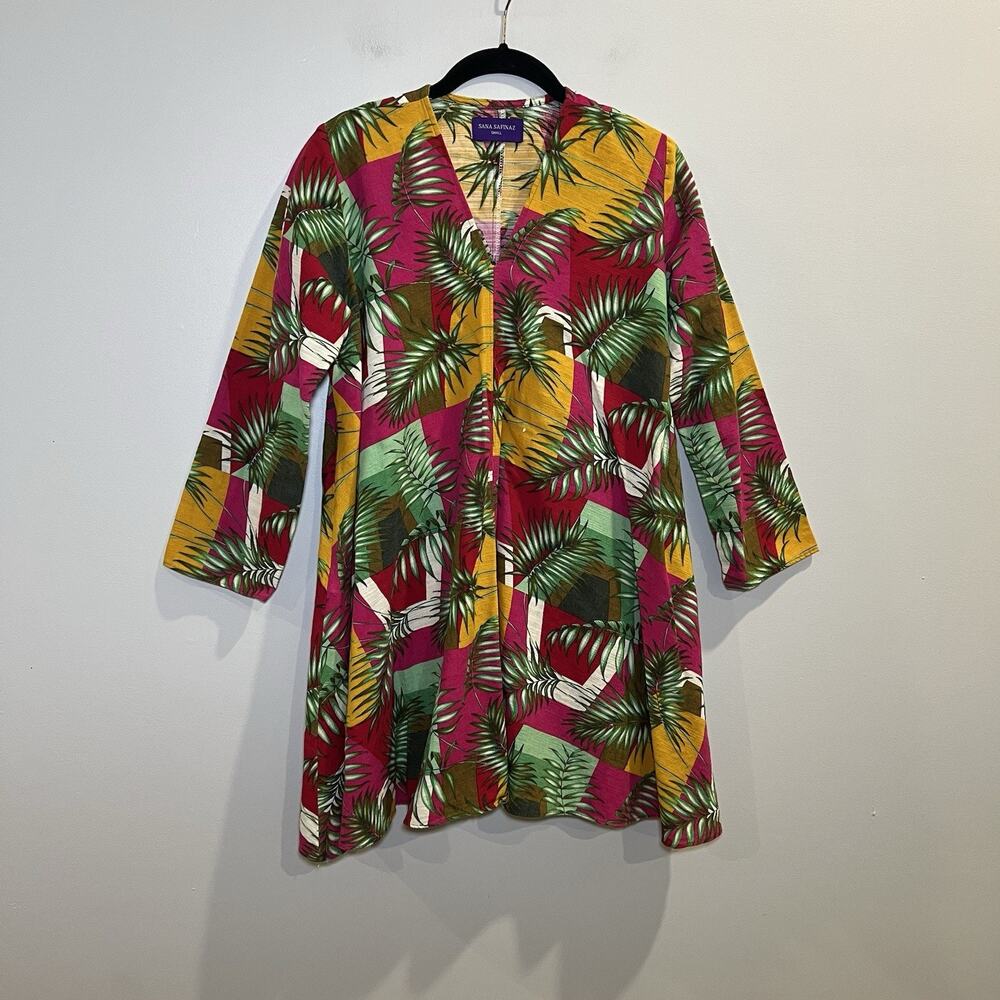 Sana Safinaz‎ Tunic Multicolor Short Dress Size Small